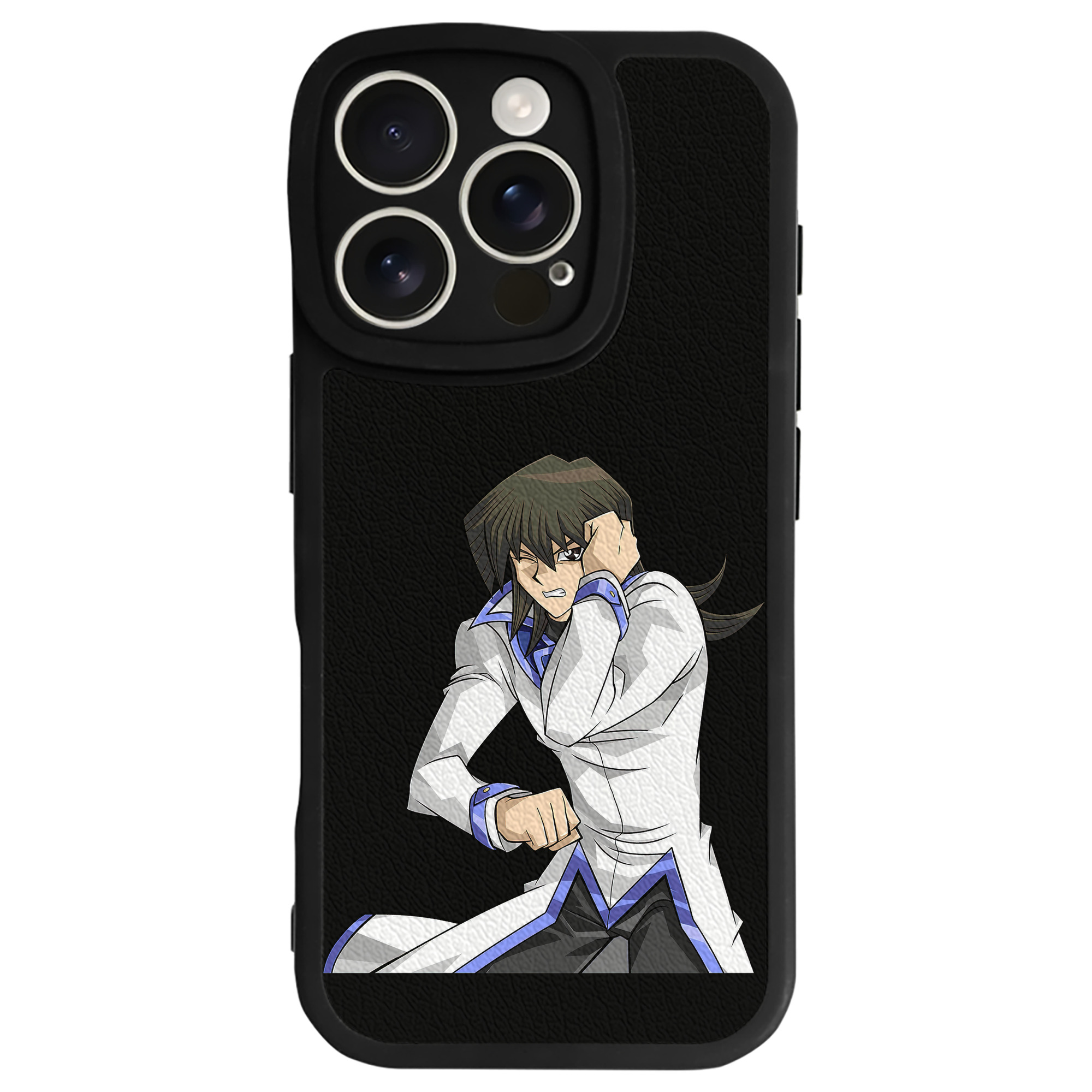 遊☆戯☆王 Yu-Gi-Oh! 【iPhone 16シリーズ対応】シリコンスマホケース（レザー調） 材質：シリコン